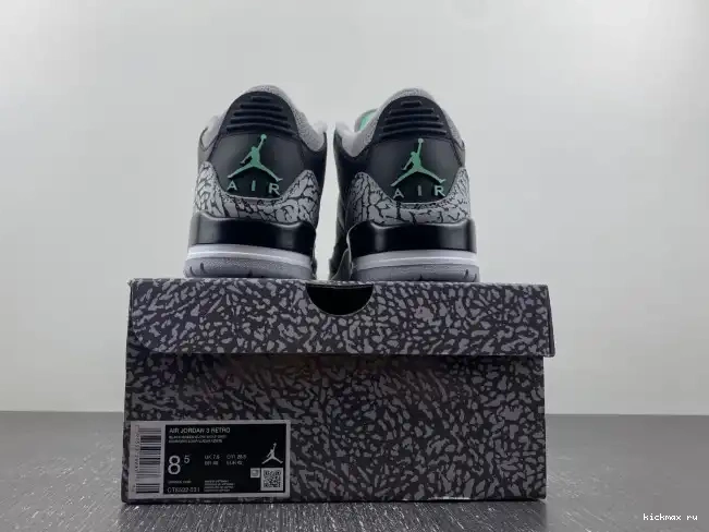 Cheap Kickmax Green CT8532-031 Air 3 Glow Jordan 0602